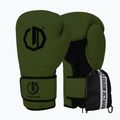 Rękawice bokserskie Octagon Legion Enforcer + worek dark green