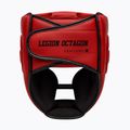 Kask bokserski Octagon Legion Guardox 2w1 red 3