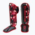Ochraniacze piszczeli Octagon Legion Flower black/red
