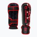 Ochraniacze piszczeli Octagon Legion Flower black/red 2