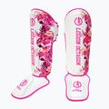 Ochraniacze piszczeli Octagon Legion Flower white/pink
