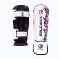 Ochraniacze piszczeli Octagon Legion Flower white/purple 2