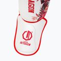 Ochraniacze piszczeli Octagon Legion Flower white/red 3
