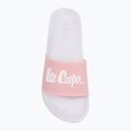 Klapki damskie Lee Cooper LCW-25-07-3520LA pink/white 5