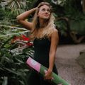 Mata do jogi podróżna Moonholi TROPICANA TRAVEL 1,5 mm różowa SKU-120 8