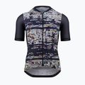 Koszulka rowerowa męska Quest Defeqt black/multicolour