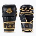 Rękawice grapplingowe DBX BUSHIDO Master MMA czarny/złoty