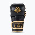 Rękawice grapplingowe DBX BUSHIDO Master MMA czarny/złoty 2