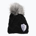 Czapka zimowa damska FERA Equestrian Swarovski Snowflake black