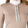 Koszula konkursowa longsleeve damska FERA Equestrian Stardust latte 4