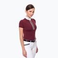 Koszula konkursowa damska FERA Equestrian Stardust burgundy