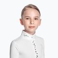 Koszula konkursowa dziecięca FERA Equestrian white/butterfly 2