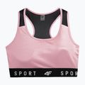 Biustonosz treningowy 4F F051 light pink 4