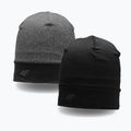 Czapka 4F U059 deep black 7