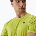 Koszulka treningowa męska 4F M448 canary green 3