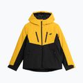 Kurtka narciarska dziecięca 4F M300 yellow 3