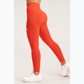 Legginsy treningowe damskie Gym Glamour Push Up coral 20