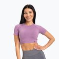 Koszulka treningowa damska Gym Glamour Seamless Rashguard lilac