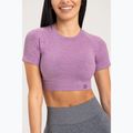 Koszulka treningowa damska Gym Glamour Seamless Rashguard lilac 3