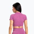 Koszulka treningowa damska Gym Glamour Seamless Rashguard pink 2