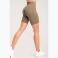 Spodenki treningowe damskie Gym Glamour Push Up nude 15