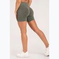 Spodenki treningowe damskie Gym Glamour Seamless khaki 5