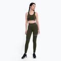 Legginsy treningowe damskie Gym Glamour Push Up khaki 2