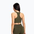Biustonosz treningowy Gym Glamour Push Up khaki 2