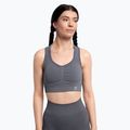 Biustonosz treningowy Gym Glamour Push Up grey