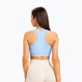 Biustonosz treningowy Gym Glamour Push Up baby blue 2