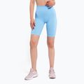 Spodenki treningowe damskie Gym Glamour Push Up baby blue