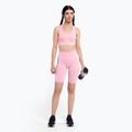 Biustonosz treningowy Gym Glamour Push Up candy pink 2