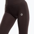 Legginsy treningowe damskie Gym Glamour Flexible brownie 4