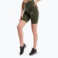 Spodenki treningowe damskie Gym Glamour Flexible khaki