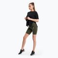 Spodenki treningowe damskie Gym Glamour Flexible khaki 2