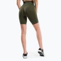 Spodenki treningowe damskie Gym Glamour Flexible khaki 3