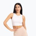 Top treningowy damski Gym Glamour Wiązany white