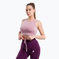 Top treningowy damski Gym Glamour Wiązany pink