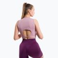 Top treningowy damski Gym Glamour Wiązany pink 3