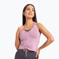 Top treningowy damski Gym Glamour Ściągany pink