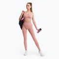 Legginsy treningowe damskie Gym Glamour Compress rose tan 2