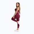 Legginsy damskie Gym Glamour Push Up 2.0 merlot 4