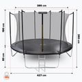 Trampolina ogrodowa HUMBAKA Eco 427 cm 17