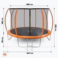 Trampolina ogrodowa HUMBAKA Super 427 cm 17