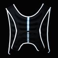 Kamizelka treningowa z obciążeniem XTREXO WV-05 5 kg czarna 8