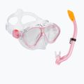 Zestaw do snorkelingu dziecięcy AQUASTIC MSK-01R różowy