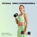 Hantel ogumowany XTREXO Hex 30 kg 2