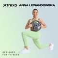 Obciążenie żeliwne ogumowane XTREXO RW5 5 kg czarne 2