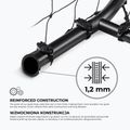 Bramka do piłki nożnej OneTeam One OT-SG3016 300 x 160 cm stal ocynkowana biały/czarny 16