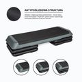 Step do aerobiku TREXO Aerobic max stability szary 4